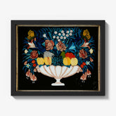 Still Life—Flowers and Fruit in White and Pink Bowl by Unknown - thumbnail_1_bf_67372b9912f9211d49d3d9b6